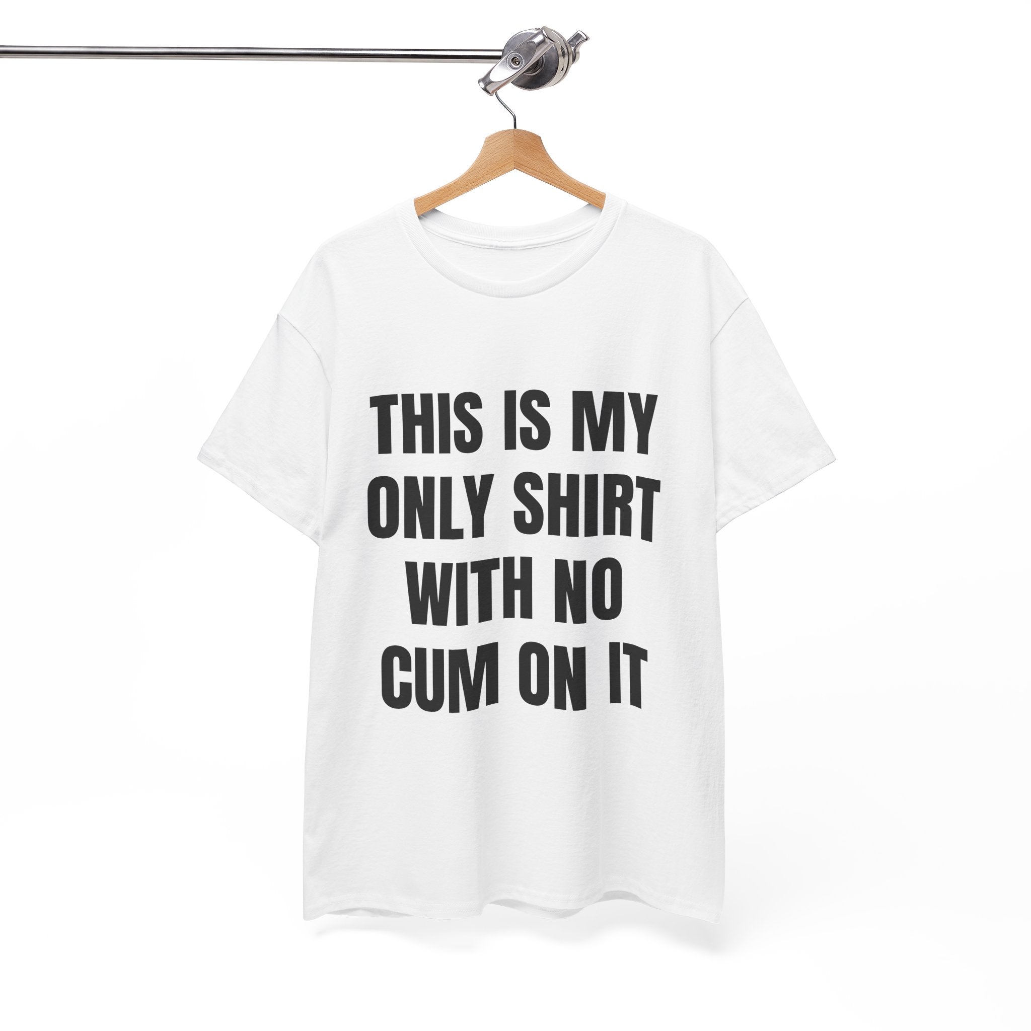This Is My Only Shirt With No Cum On It T-Shirt