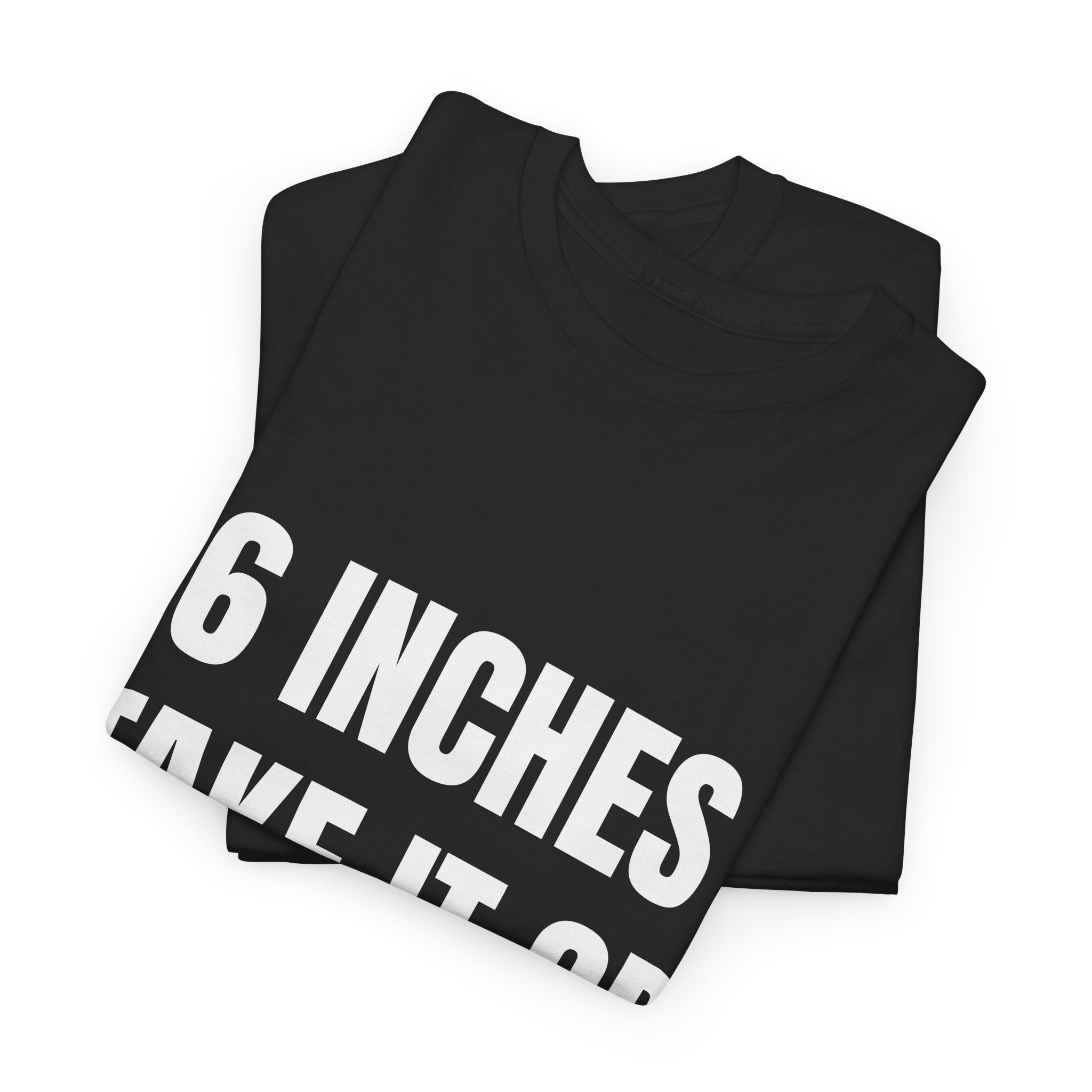 6 Inches Take It Or Leave It T-Shirt