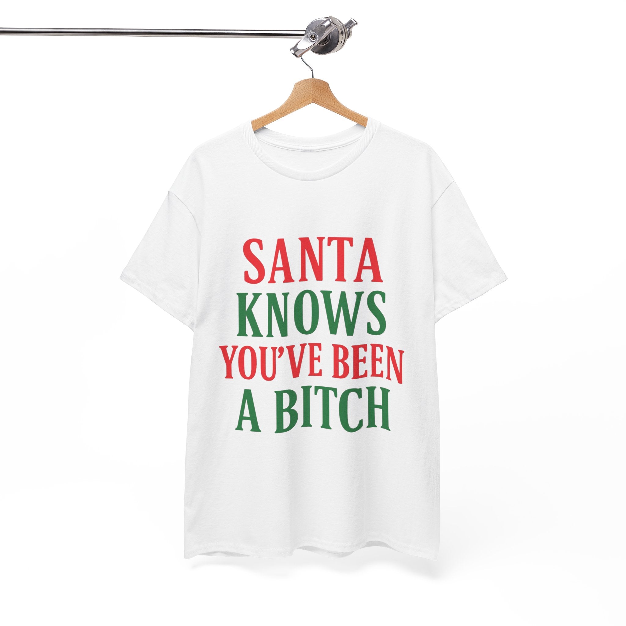 Santa Knows You've Been A Bitch T-Shirt