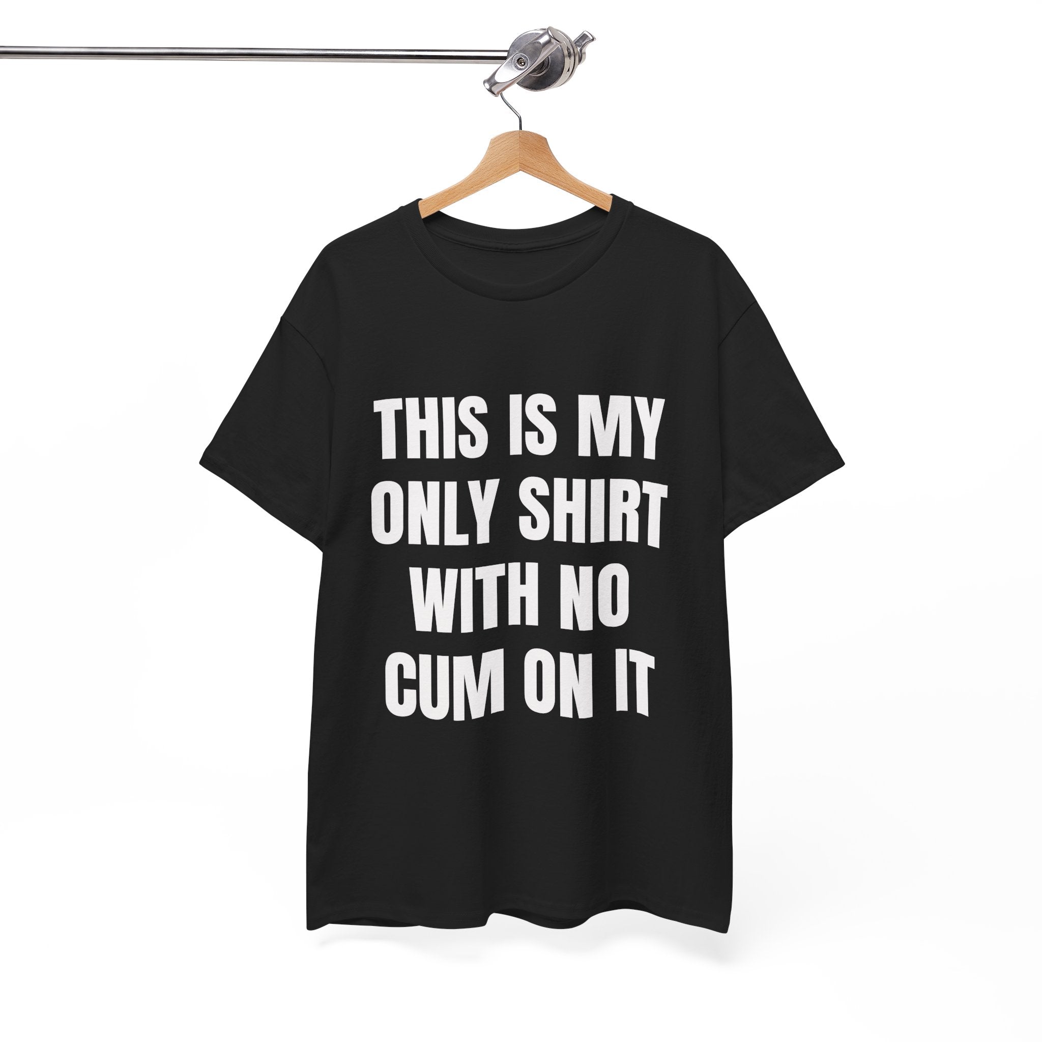 This Is My Only Shirt With No Cum On It T-Shirt