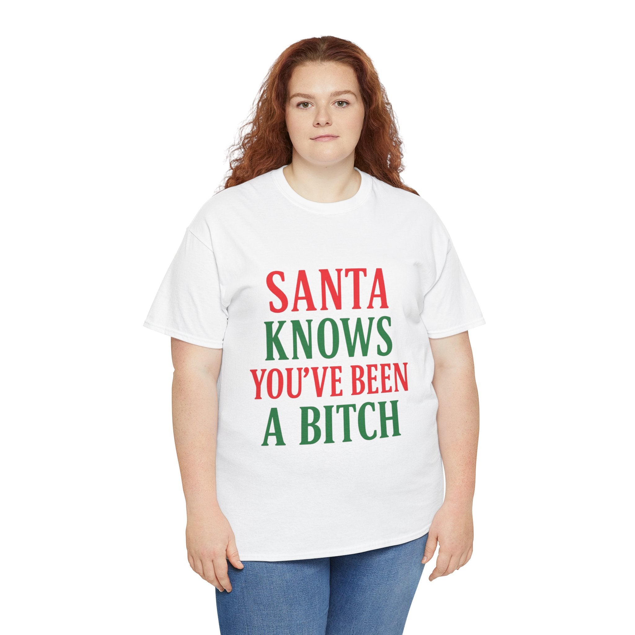Santa Knows You've Been A Bitch T-Shirt
