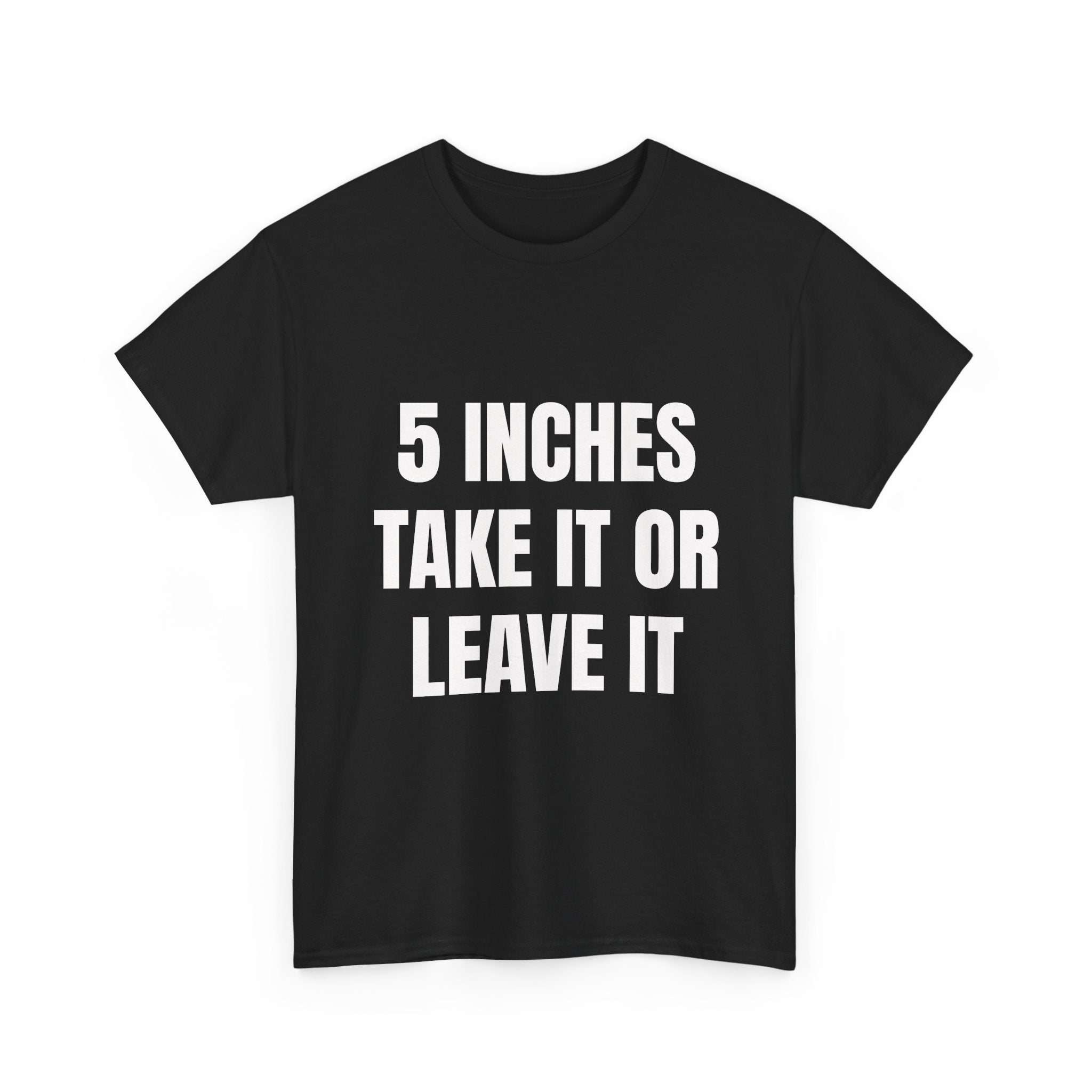 5 Inches Take It Or Leave It T-Shirt