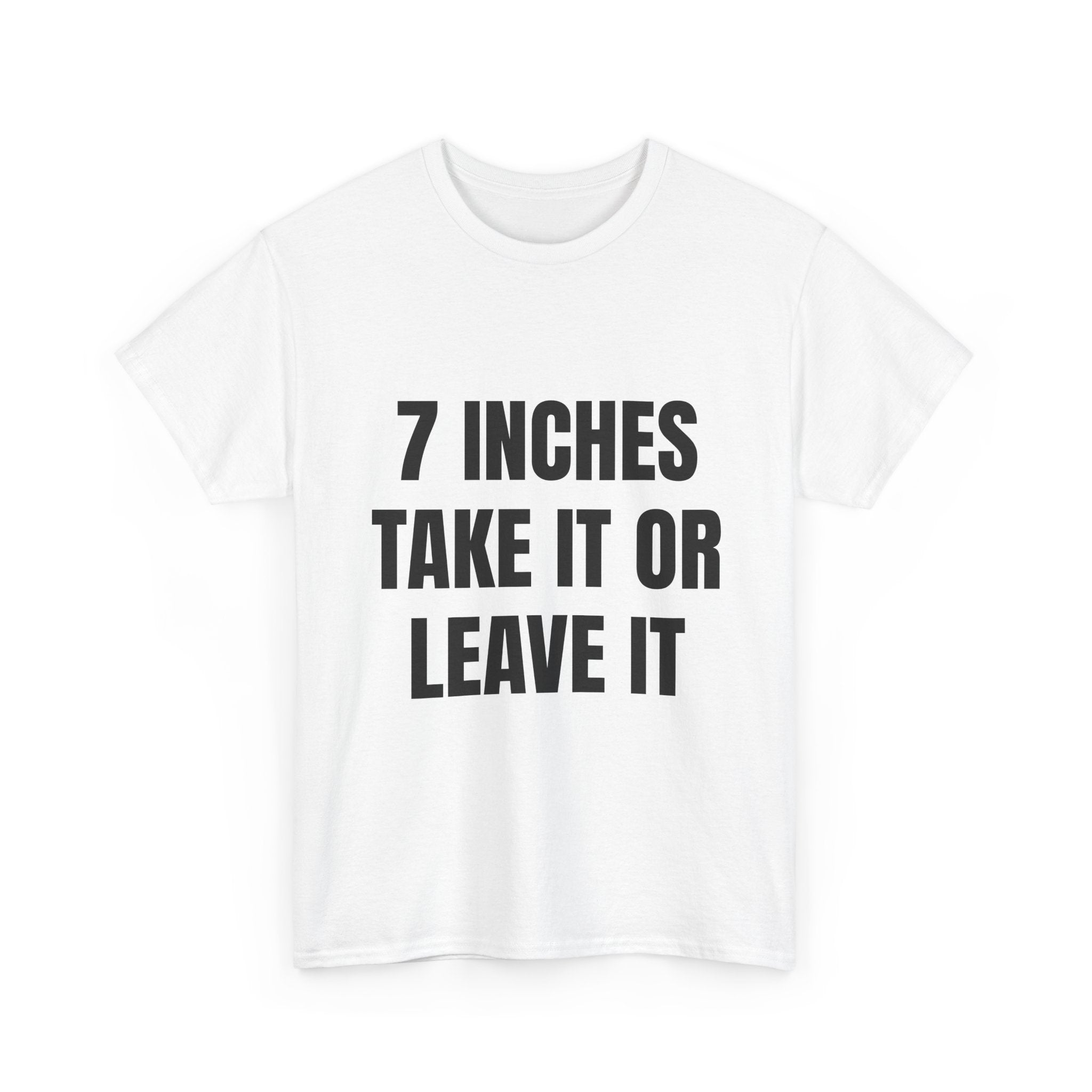 7 Inches Take It Or Leave It T-Shirt