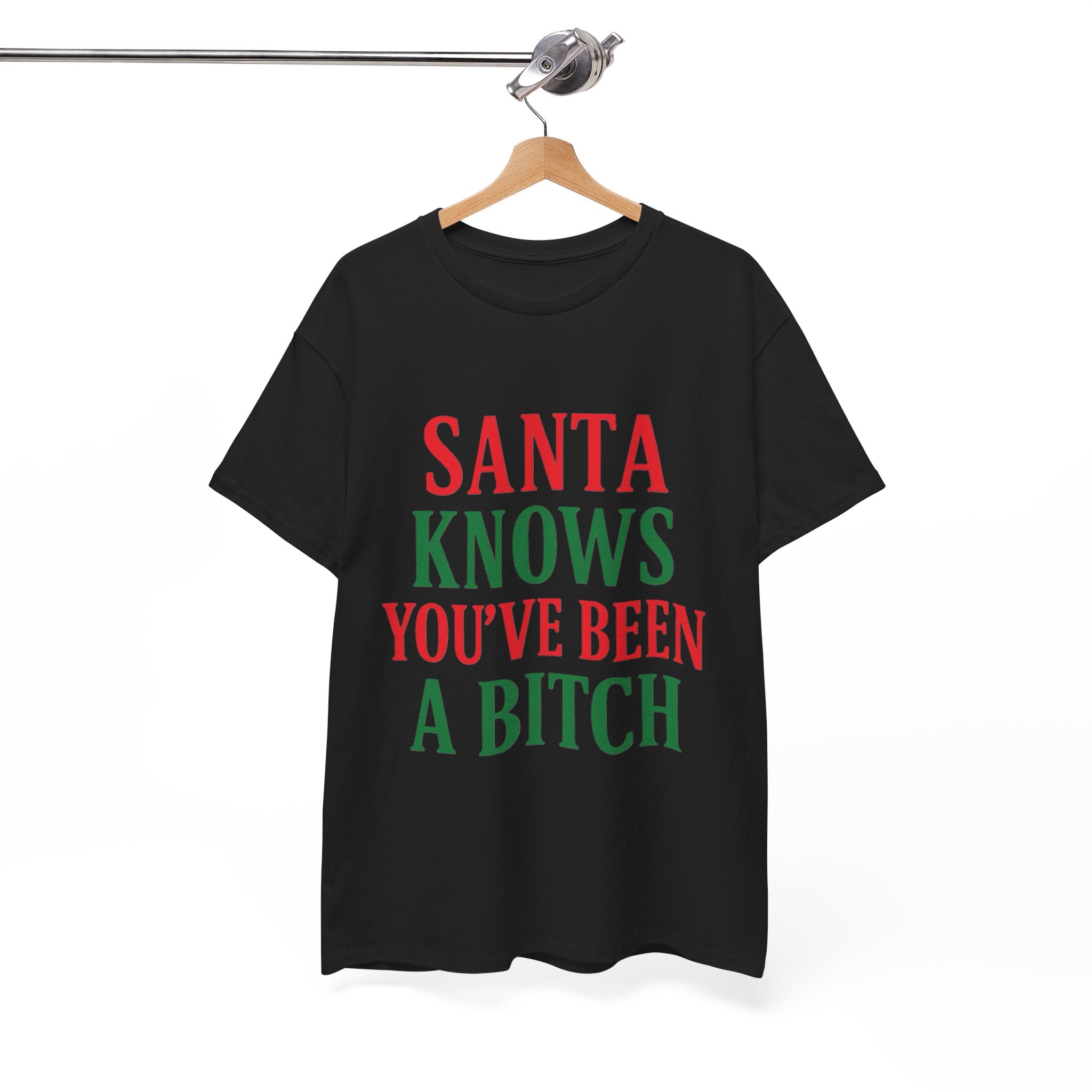 Santa Knows You've Been A Bitch T-Shirt