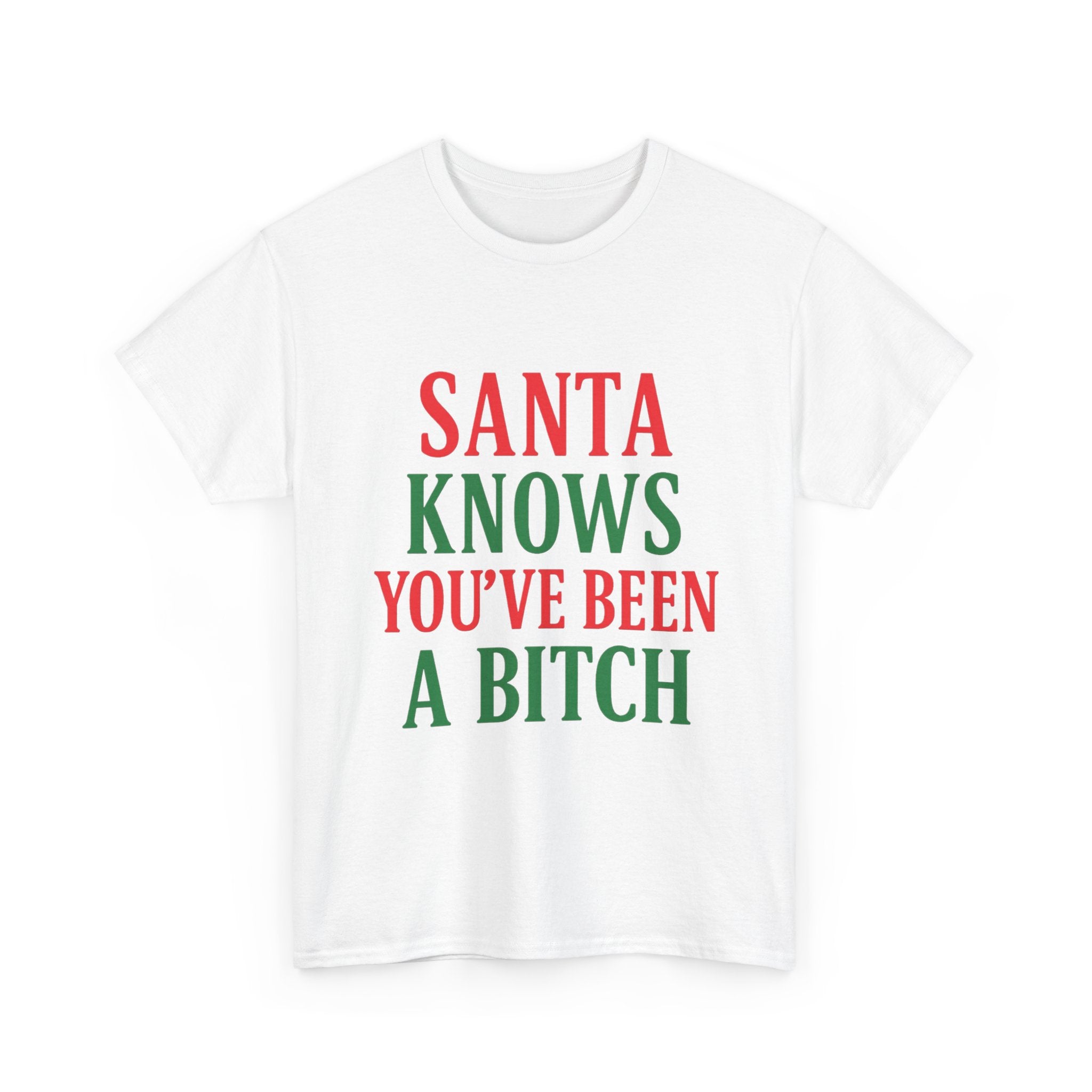 Santa Knows You've Been A Bitch T-Shirt