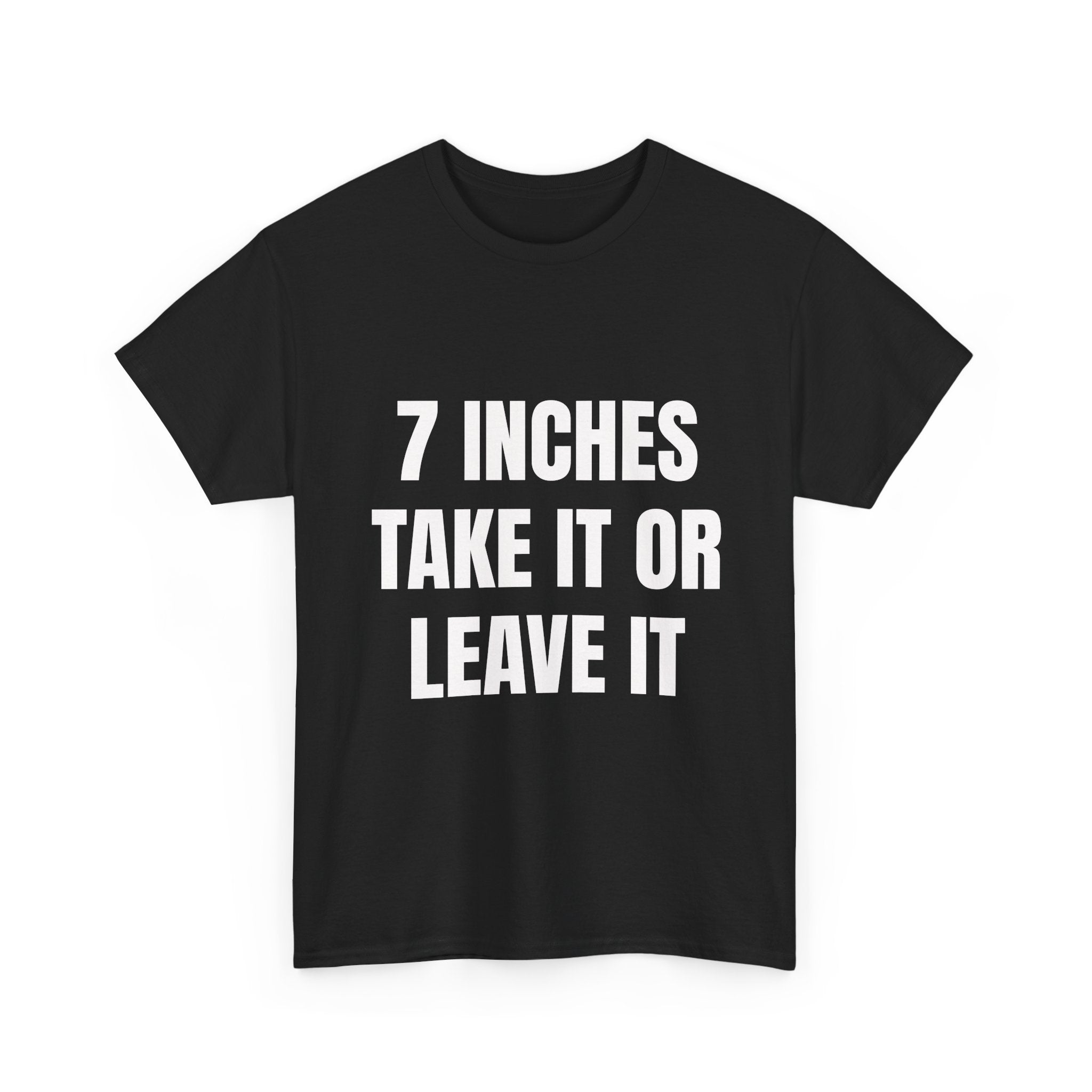 7 Inches Take It Or Leave It T-Shirt