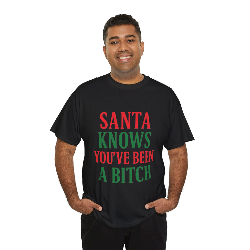 Santa Knows You've Been A Bitch T-Shirt