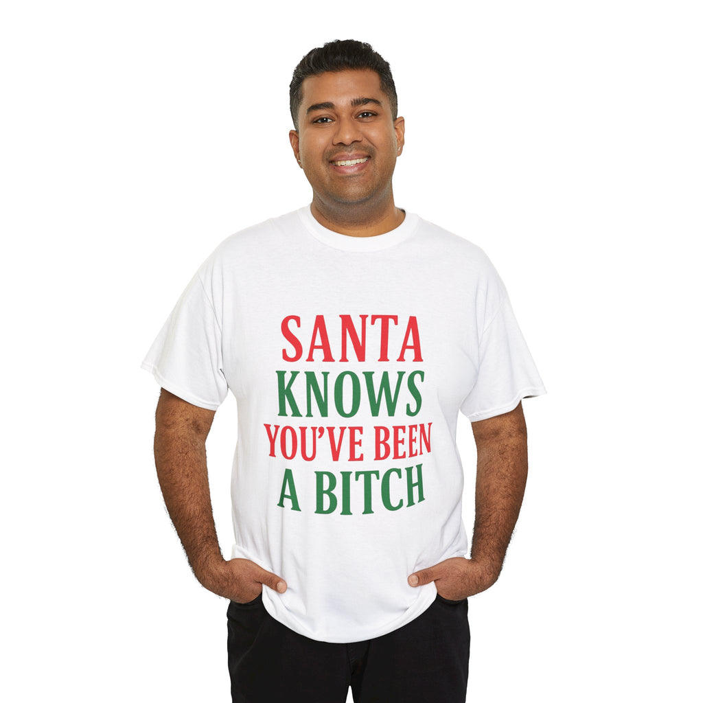 Santa Knows You've Been A Bitch T-Shirt